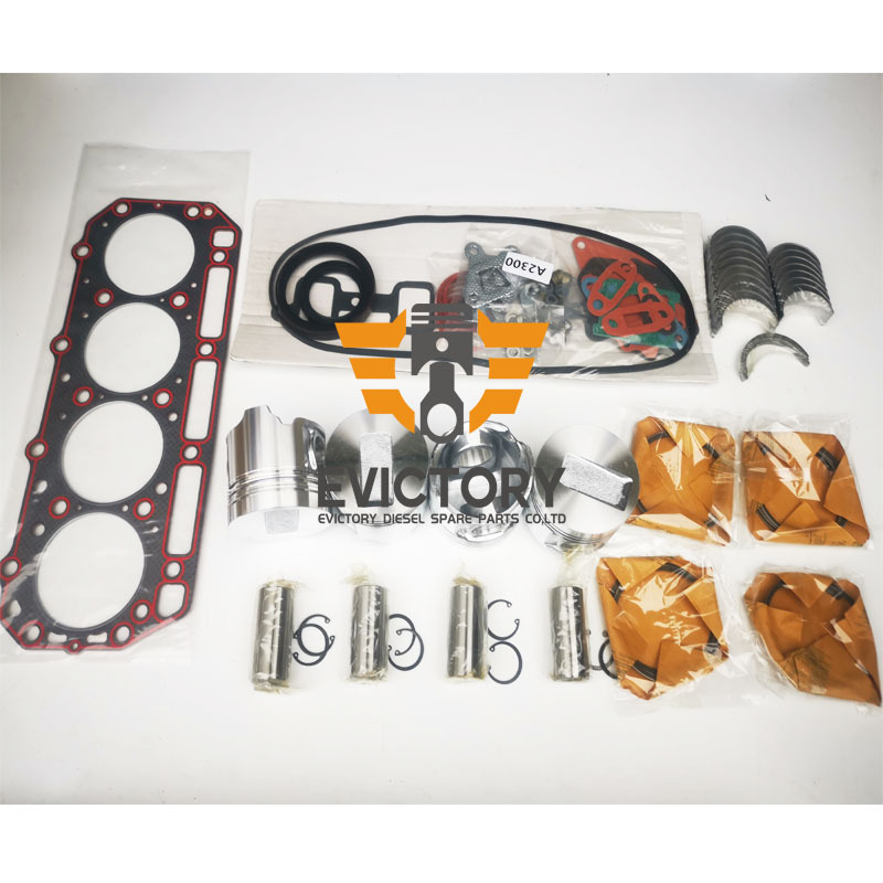 A2300T A2300 Cylinder Head Overhaul Rebuild Kit For Cummins Engine D20S D25S