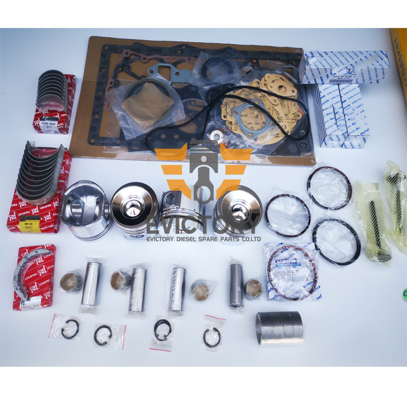 For Cummins B3.3 B3.3T Overhaul Rebuild Kit Fit D20S D25S3 D30S3 Forklift Engine