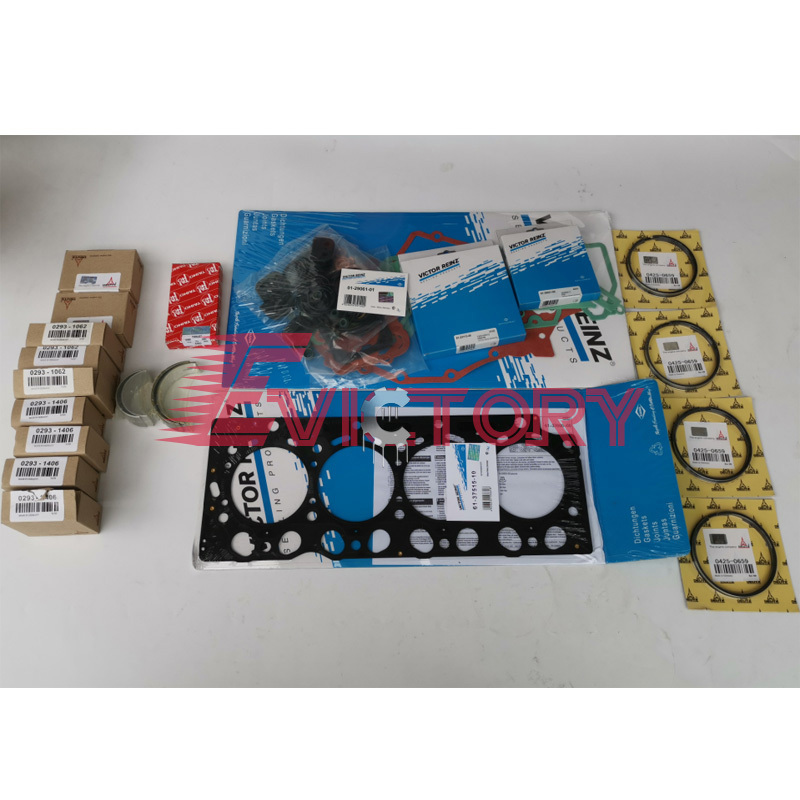 For Volvo D3.1 D3.1DCAE2 D3.1ACAE2EC1 Engine Overhaul Re-ring Kit EW55B EC55 Set