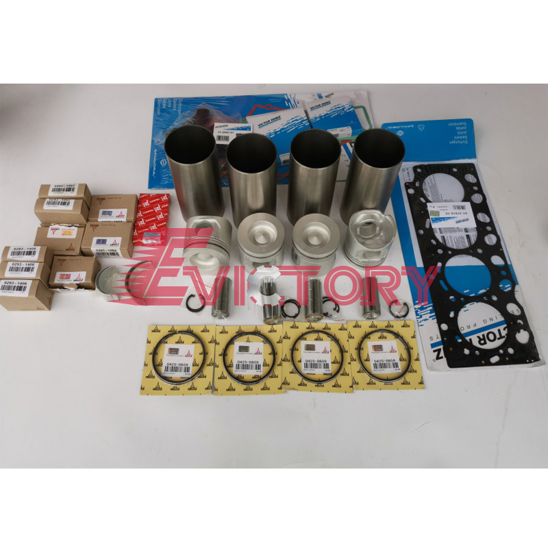 For Volvo D3.4 D3.4DCDE3 D3.4DCAE3 Overhaul Rebuild Kit EW60C MC80 ECR88C Loader