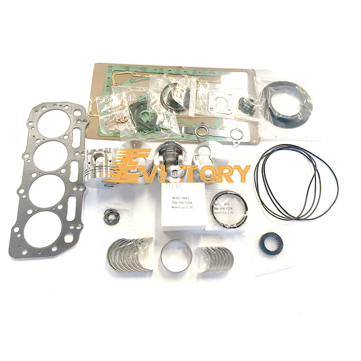 N844 Overhaul Rebuild Kit For Shibaura Engine New Holland 1920 T1530 Tractor