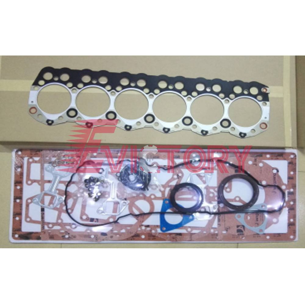 For Volvo D6D Engine Full Overhaul Head Gasket Kit EC210B EC240B Excavator Set