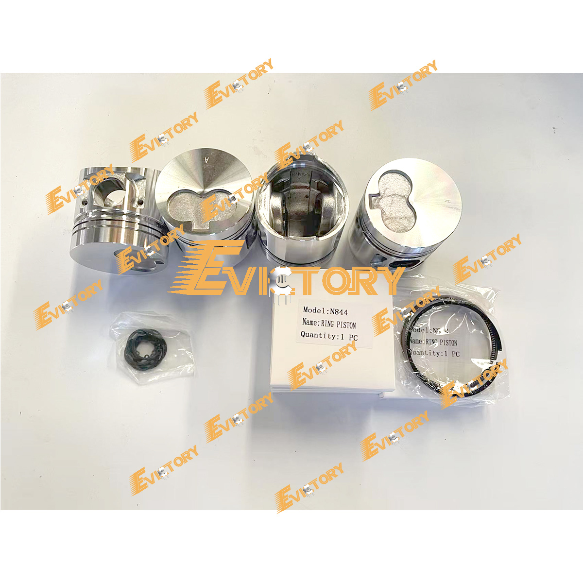 For Shibaura N844-C N844-D Overhaul Rebuild Kit Fit ST450 ST460 Tractor Engine