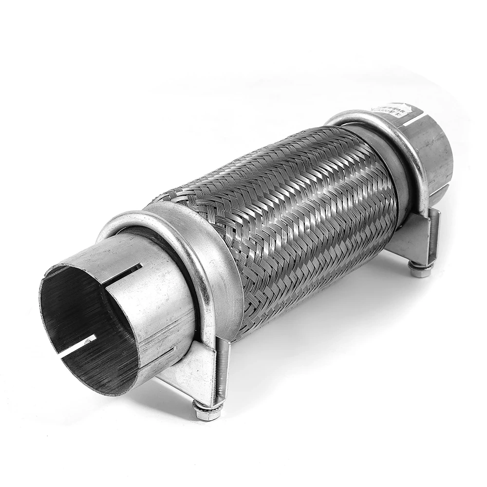 Quality Stainless Steel Flex Exhaust Muffler Tail Pipe Silencer Bellow Flexible Truck Automobile Exhaust Pipe