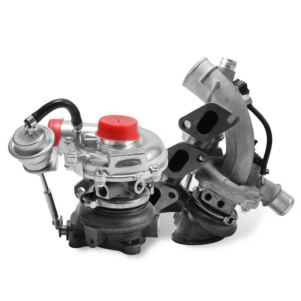 High Performance Flow Billet Turbocharger Truck Engine Part Racing Ball Bearing Turbo Kit for Honda Civic Bmw Ford Ranger