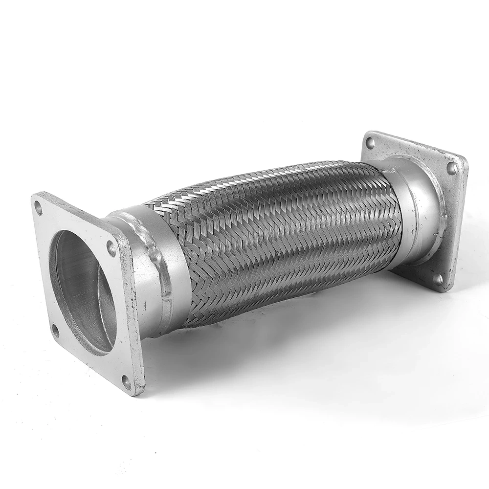 Quality Stainless Steel Flex Exhaust Muffler Tail Pipe Silencer Bellow Flexible Truck Automobile Exhaust Pipe