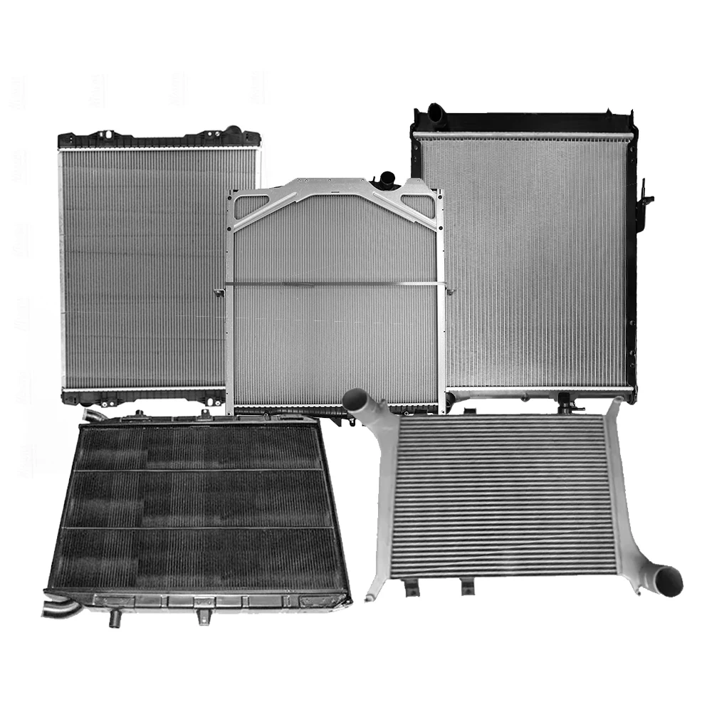 Hot Sale Auto Engine Systems Water Intercooler Core 1321887 64071 310082 334842 1100630 Aluminum Radiator for Scania R112 Truck