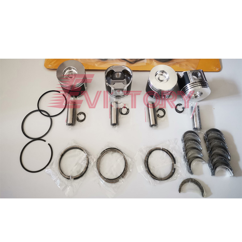 For YANMAR 4TNE88 4D88E 4TNV88 Cylinder Block assy crankshaft conrod piston bearing