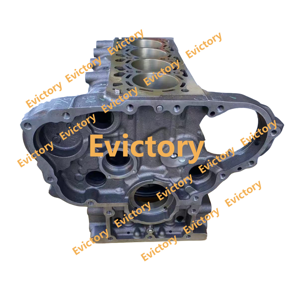For KUBOTA excavator V2607 cylinder block assembly original genuine engine parts