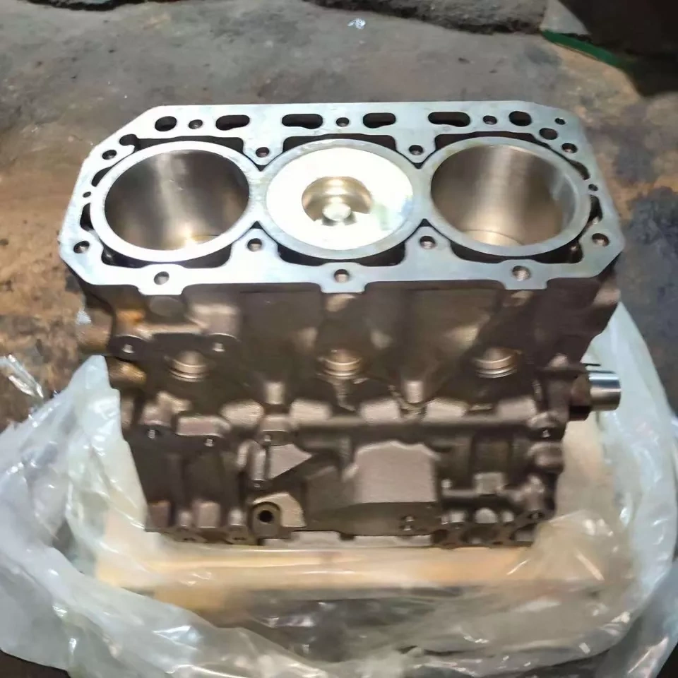 For YANMAR 3TNV84 3TNV84T Cylinder Block Complete with piston bearing crankshaft