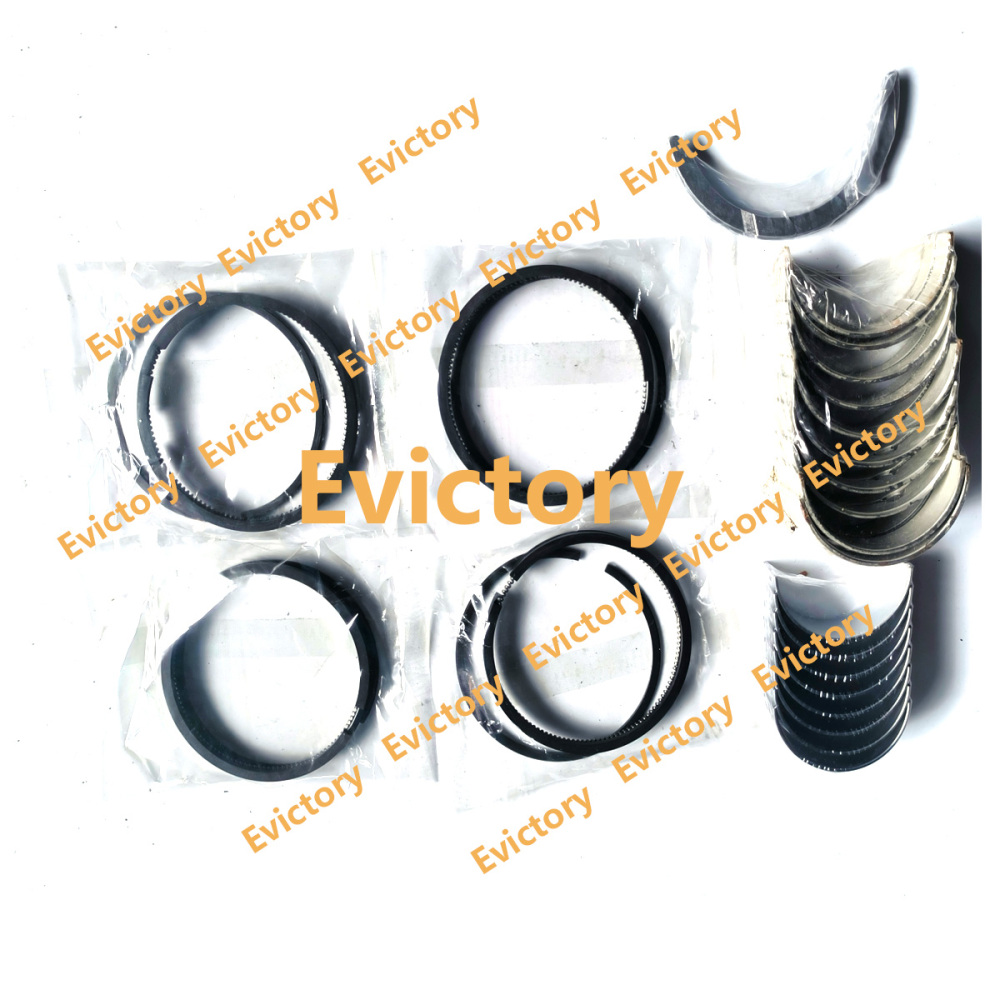 C190 Piston Ring Set + Bearing Set for ISUZU Forklift Engine Overhaul