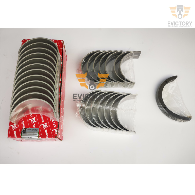 For HINO Truck W04C W04CT Diesel Engine Overhaul Kit - Pistons + Piston Ring + Full Gasket Kits + Bearing Set
