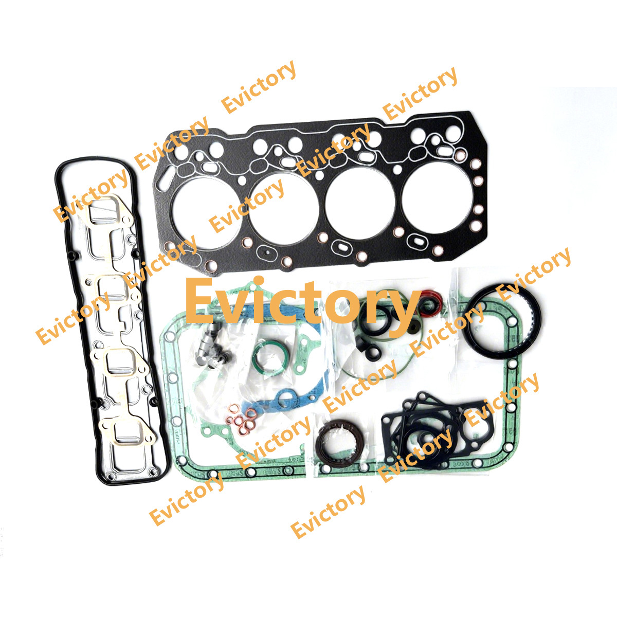 2Z Engine Overhaul Rebuild Kit For Toyota Forklift - Pistons Ring Liner Gaskets Bearings