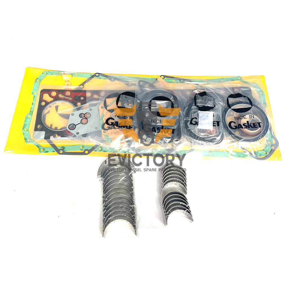 for Cummins 6B 6BT 6BTA 5.9L Engine Repair - Pistons + Piston Ring + Cylinder liner + Bearing + Gaskets Marine Parts