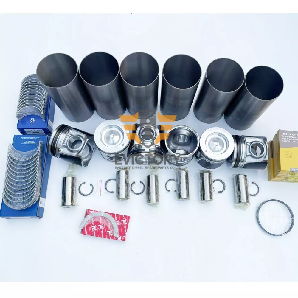 For Caterpillar C6.6 rebuild overhaul Piston ring cylinder liner bearing gasket