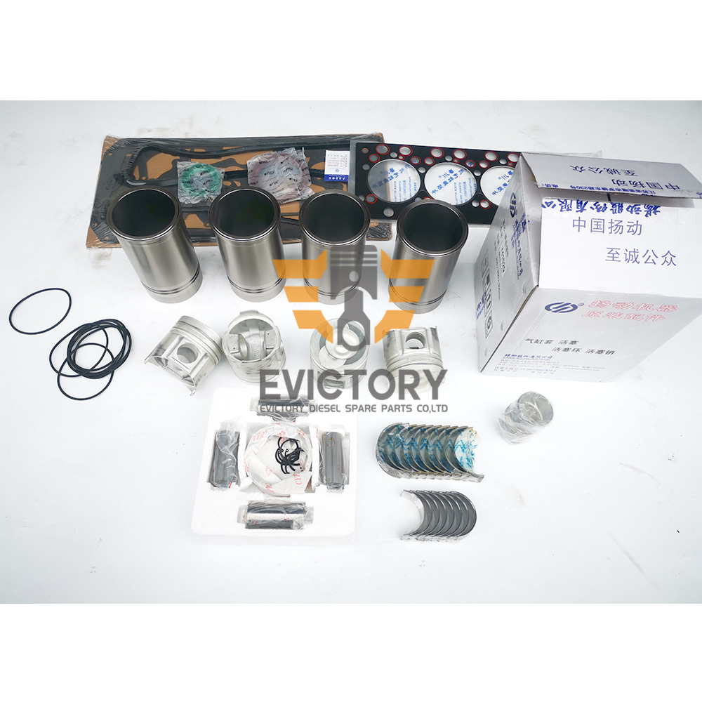 For Yangdong Y490D rebuild overhaul Piston ring cylinder liner bearing gasket