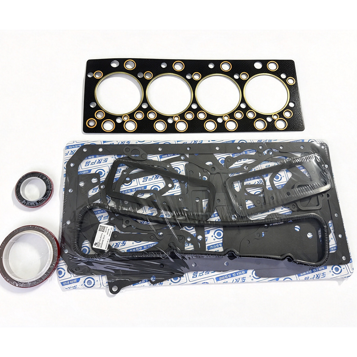 Engine Overhaul Rebuild Kit For YUNNEI 4100QB Y4100 Diesel Engine, Includes Cylinder Liner, Piston, Piston Ring, Full Gasket Set, Main & Conrod Bearings