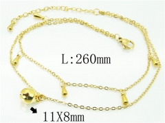 Wholesale Stainless Steel Jewelry | Anklet | HY59B0793NE | Bulk