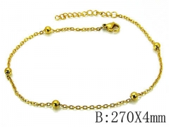 Wholesale Stainless Steel Jewelry | Anklet | HY70B0531JS | Bulk