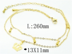 Wholesale Stainless Steel Jewelry | Anklet | HY59B0797MLW | Bulk