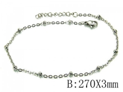 Wholesale Stainless Steel Jewelry | Anklet | HY70B0528IE | Bulk