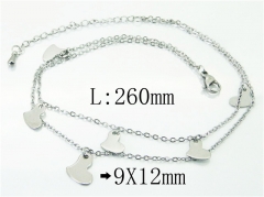 Wholesale Stainless Steel Jewelry | Anklet | HY59B0830MLD | Bulk