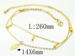 Wholesale Stainless Steel Jewelry | Anklet | HY59B0815MLS | Bulk