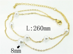 Wholesale Stainless Steel Jewelry | Anklet | HY59B0835NLE | Bulk