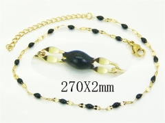 Wholesale Stainless Steel Jewelry | Anklet | HY53B0261IOR | Bulk