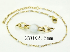 Wholesale Stainless Steel Jewelry | Anklet | HY53B0265AIL | Bulk