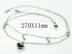 Wholesale Stainless Steel Jewelry | Anklet | HY59B1032MLD | Bulk