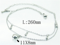 Wholesale Stainless Steel Jewelry | Anklet | HY59B0792MR | Bulk