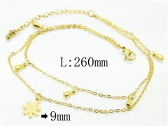 Wholesale Stainless Steel Jewelry | Anklet | HY59B0809MLA | Bulk