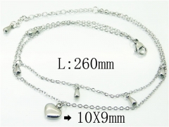 Wholesale Stainless Steel Jewelry | Anklet | HY59B0822MZ | Bulk