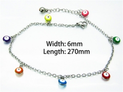 Wholesale Stainless Steel Jewelry | Anklet | HY70B0505LS | Bulk