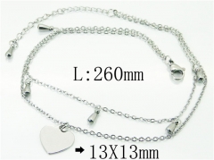 Wholesale Stainless Steel Jewelry | Anklet | HY59B0818ME | Bulk