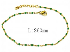 Wholesale Stainless Steel Jewelry | Anklet | HY70B0517JF | Bulk