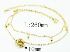 Wholesale Stainless Steel Jewelry | Anklet | HY59B0754NLT | Bulk