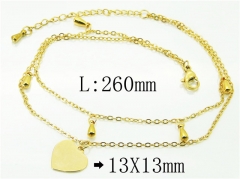 Wholesale Stainless Steel Jewelry | Anklet | HY59B0819NS | Bulk