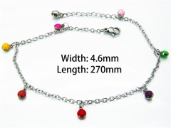 Wholesale Stainless Steel Jewelry | Anklet | HY70B0504LE | Bulk