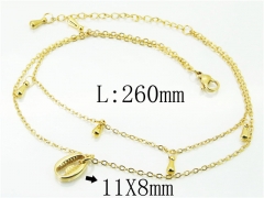 Wholesale Stainless Steel Jewelry | Anklet | HY59B0817NLZ | Bulk