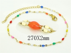 Wholesale Stainless Steel Jewelry | Anklet | HY53B0264ZIO | Bulk