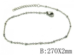 Wholesale Stainless Steel Jewelry | Anklet | HY70B0526IF | Bulk