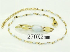 Wholesale Stainless Steel Jewelry | Anklet | HY53B0260IOQ | Bulk