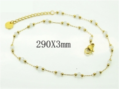 Wholesale Stainless Steel Jewelry | Anklet | HY54B0506MLE | Bulk