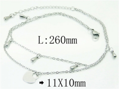 Wholesale Stainless Steel Jewelry | Anklet | HY59B0771LLT | Bulk
