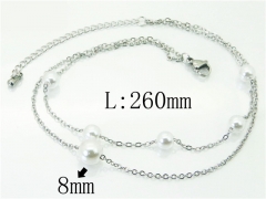 Wholesale Stainless Steel Jewelry | Anklet | HY59B0834MLZ | Bulk