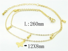 Wholesale Stainless Steel Jewelry | Anklet | HY59B0795MLQ | Bulk
