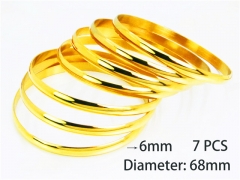 Wholesale Stainless Steel Jewelry | Bangles | HY58B0314HHD | Bulk