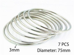 Wholesale Stainless Steel Jewelry | Bangles | HY58B0330PD | Bulk
